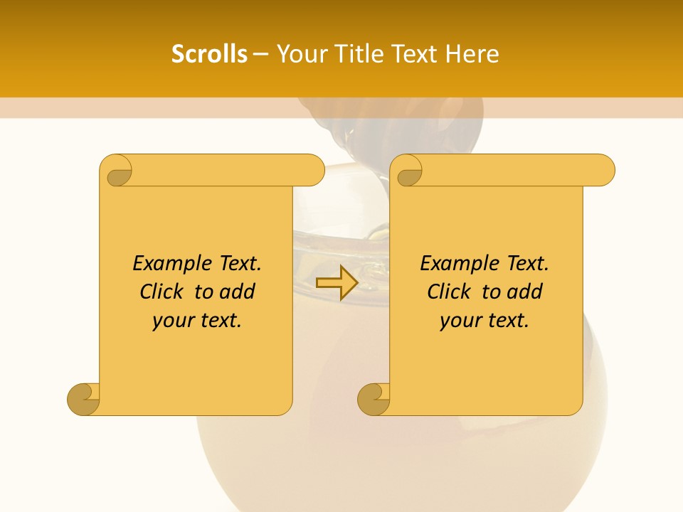 Bee Closeup Color PowerPoint Template