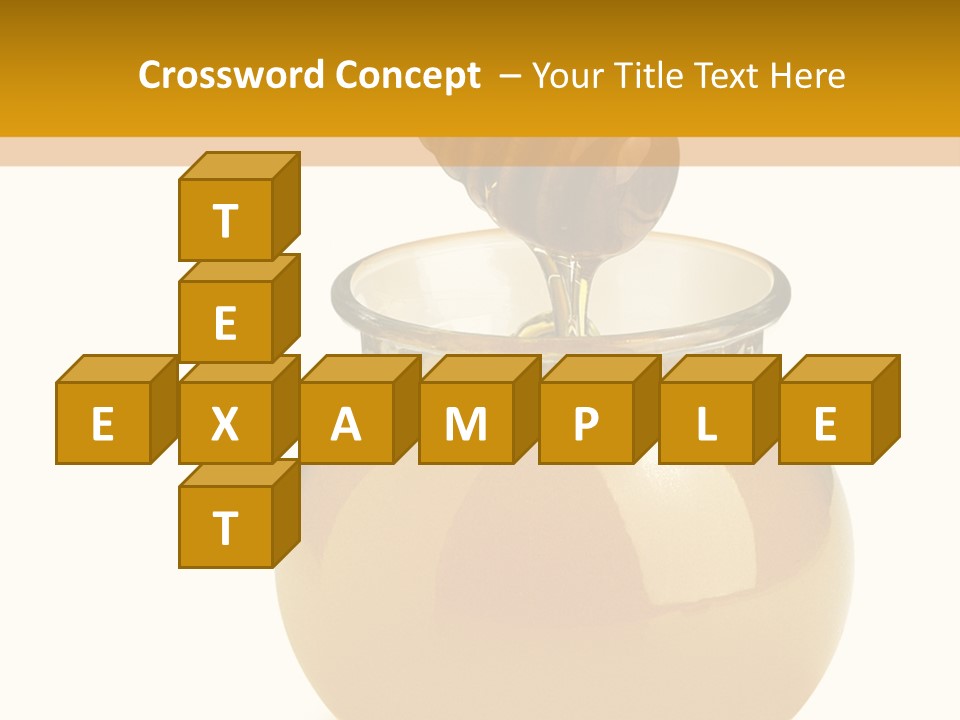 Bee Closeup Color PowerPoint Template