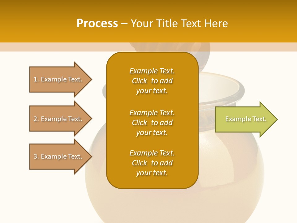 Bee Closeup Color PowerPoint Template
