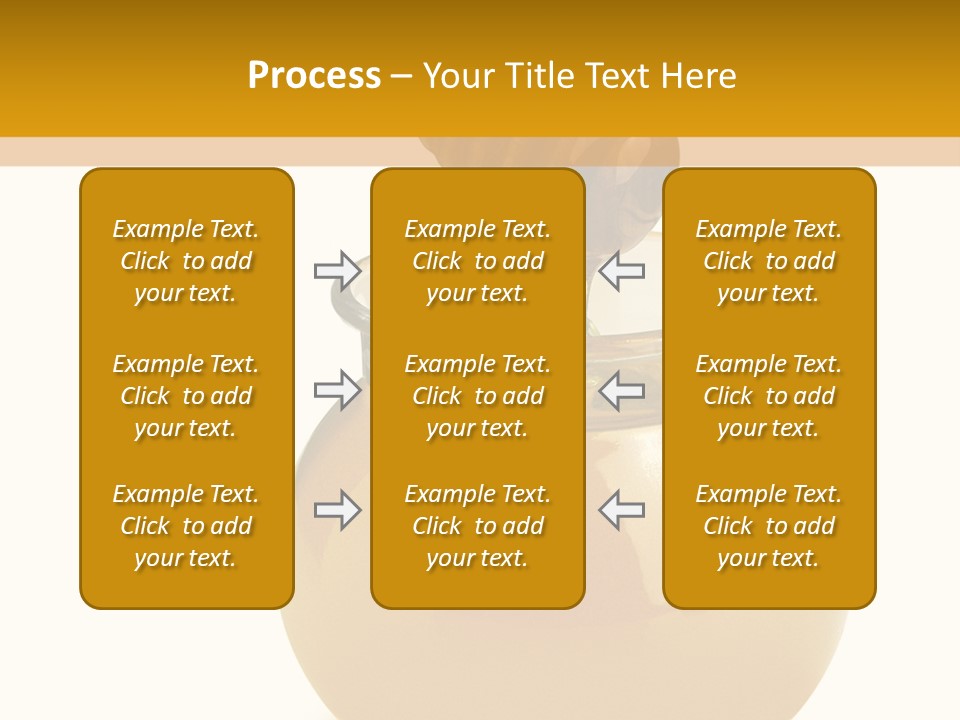 Bee Closeup Color PowerPoint Template