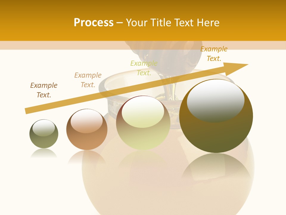 Bee Closeup Color PowerPoint Template