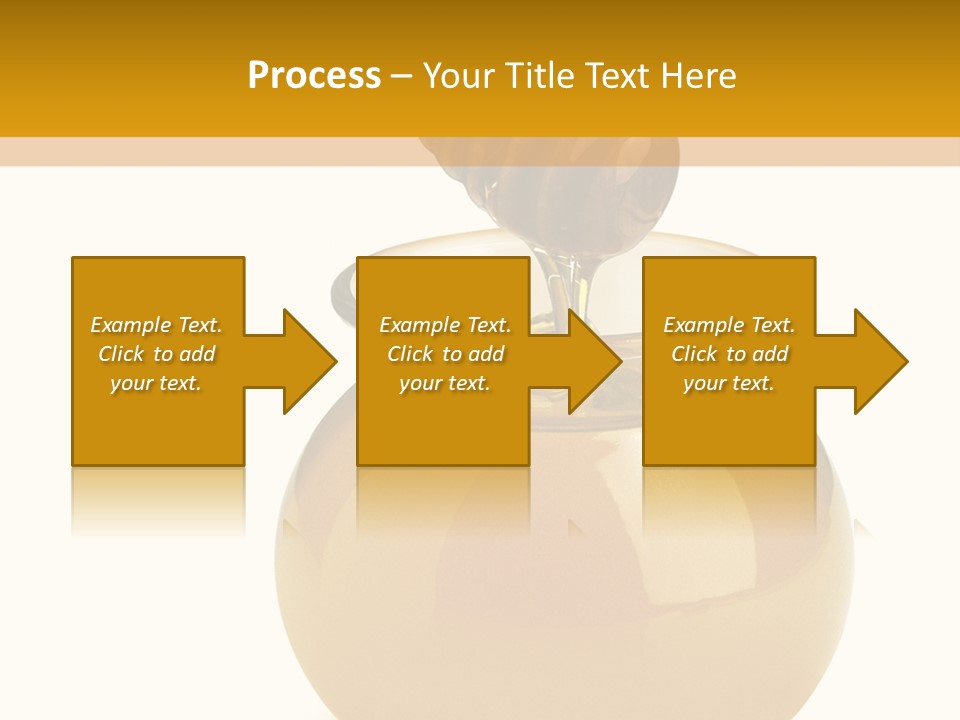 Bee Closeup Color PowerPoint Template
