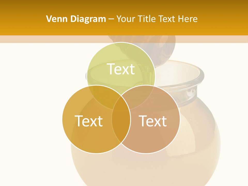 Bee Closeup Color PowerPoint Template