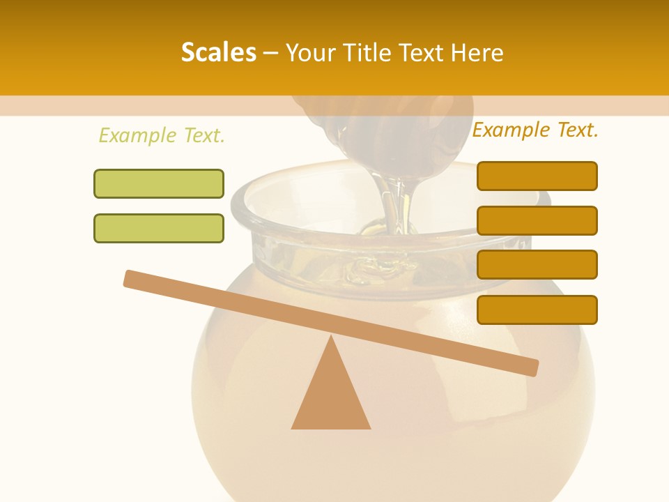 Bee Closeup Color PowerPoint Template