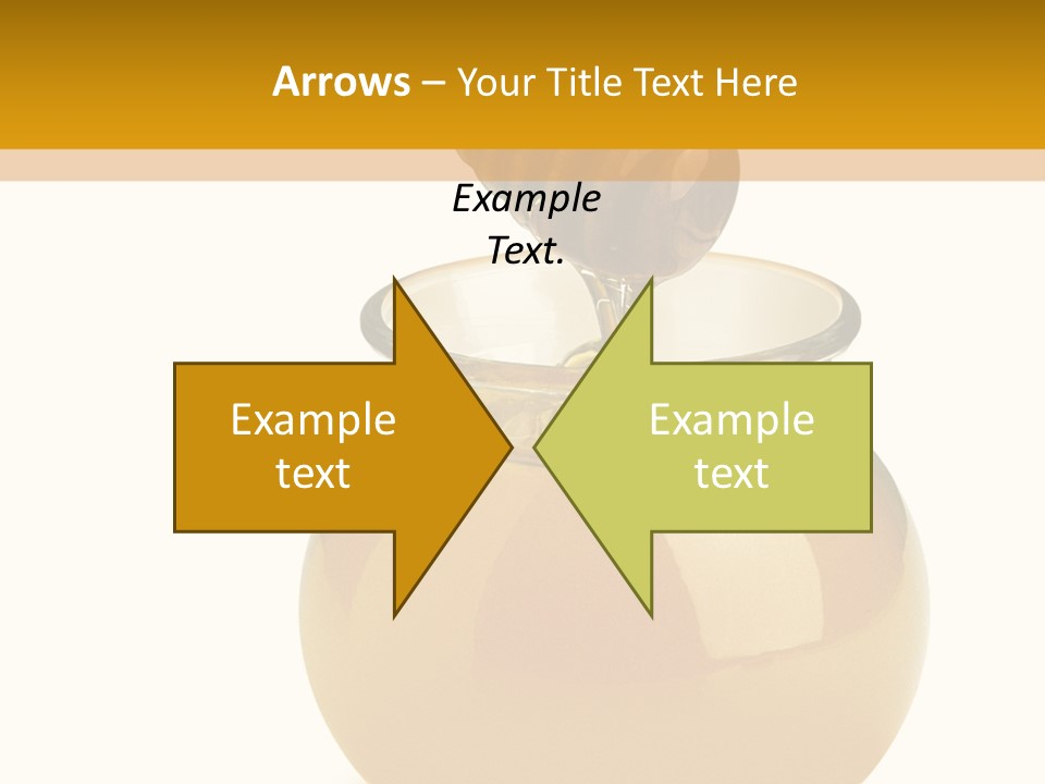 Bee Closeup Color PowerPoint Template