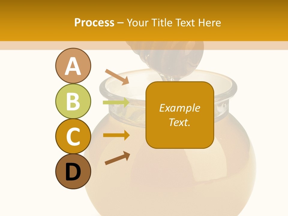 Bee Closeup Color PowerPoint Template