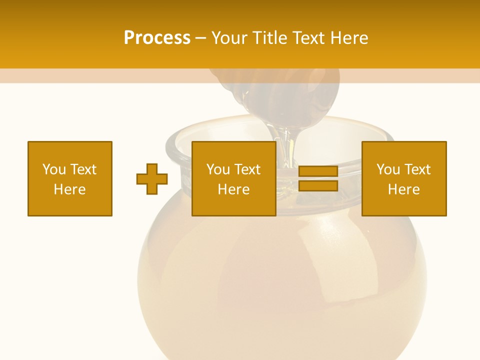Bee Closeup Color PowerPoint Template