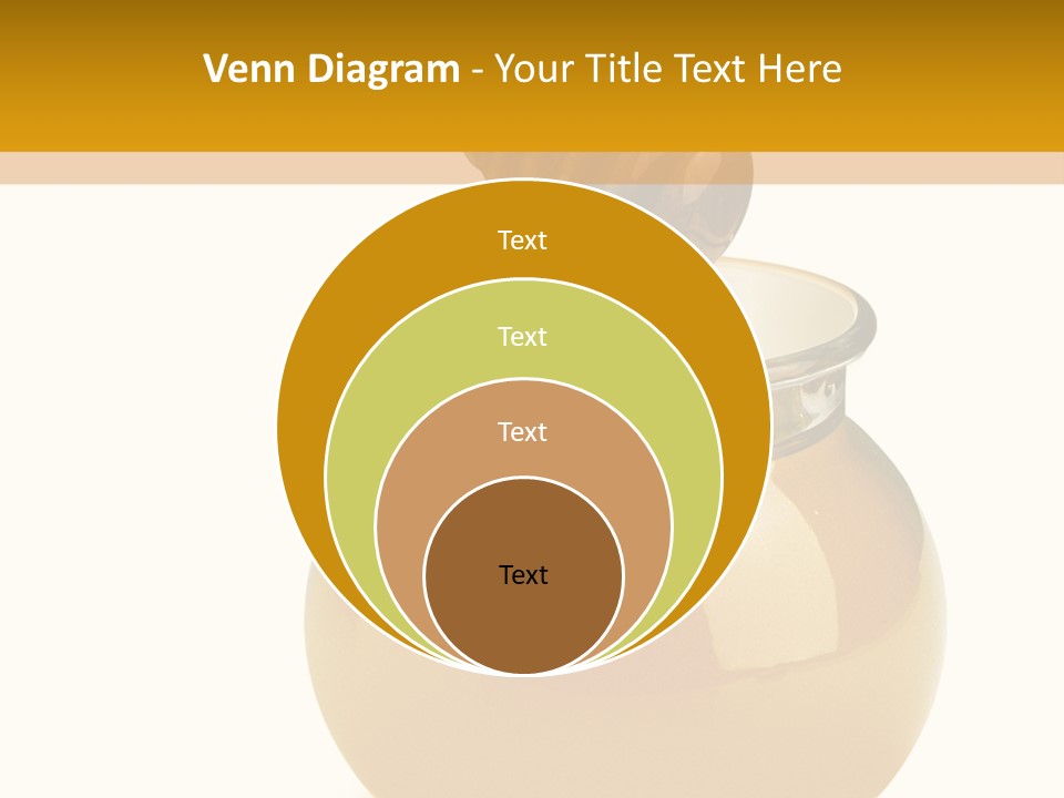 Bee Closeup Color PowerPoint Template