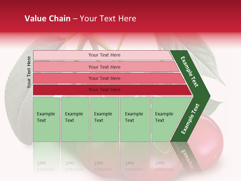 Garden Berry Dessert PowerPoint Template