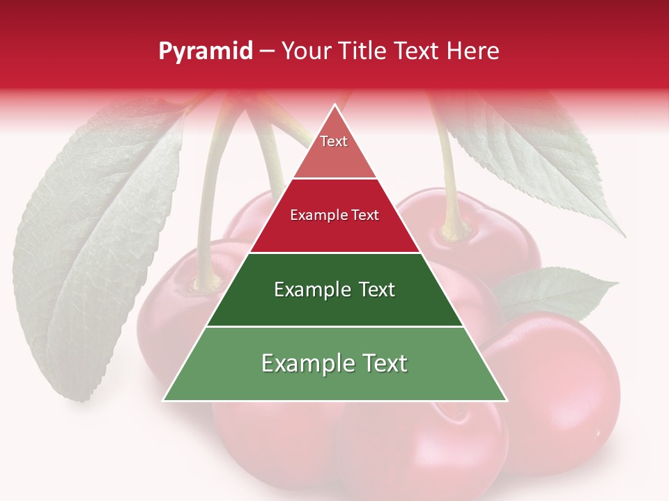 Garden Berry Dessert PowerPoint Template