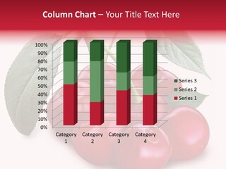 Garden Berry Dessert PowerPoint Template