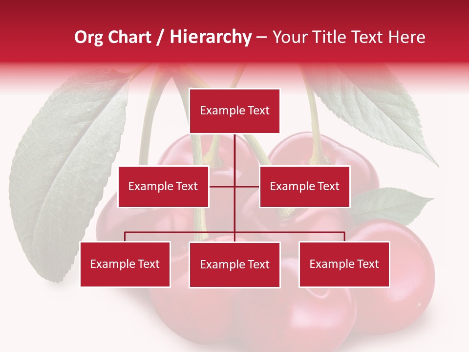 Garden Berry Dessert PowerPoint Template