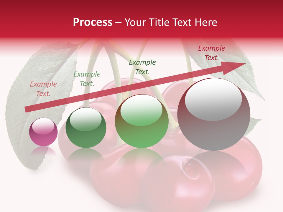 Garden Berry Dessert PowerPoint Template