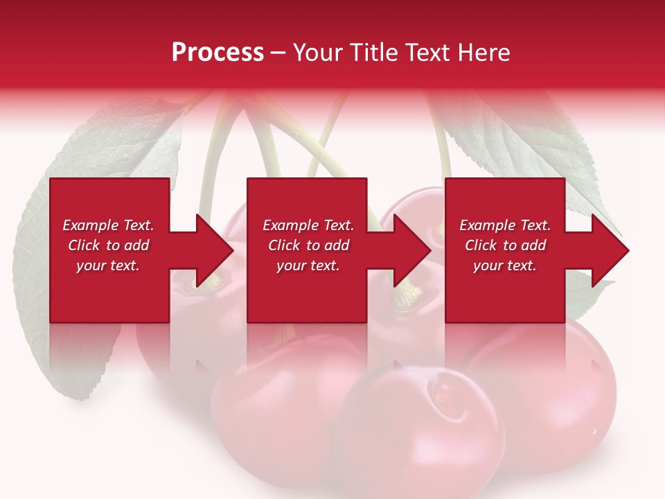 Garden Berry Dessert PowerPoint Template