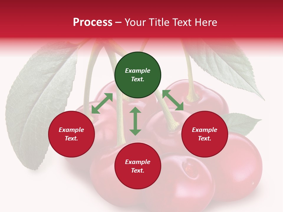 Garden Berry Dessert PowerPoint Template