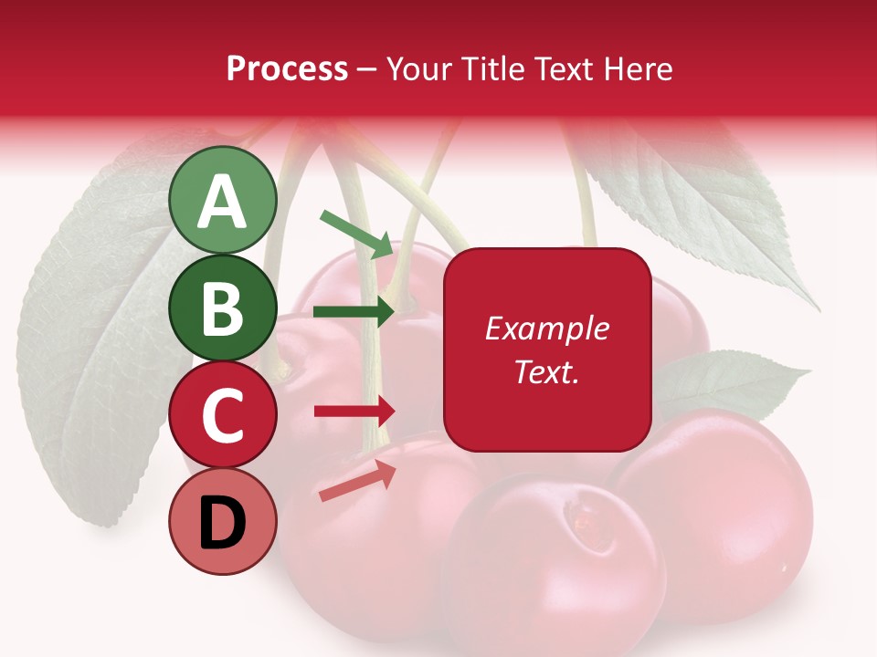 Garden Berry Dessert PowerPoint Template