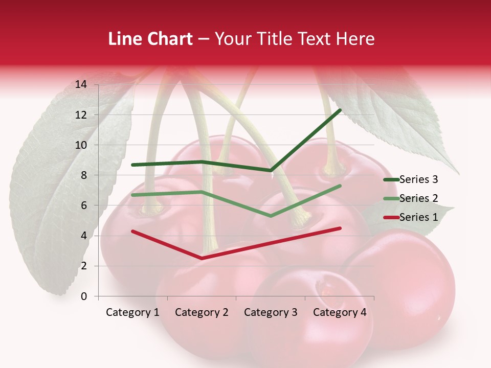 Garden Berry Dessert PowerPoint Template