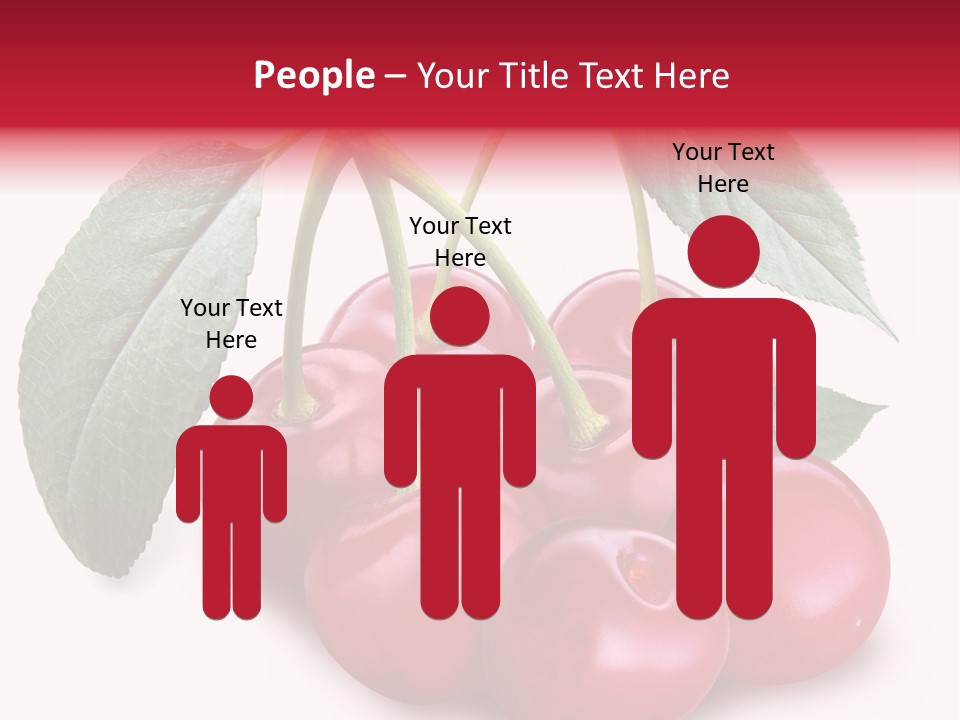 Garden Berry Dessert PowerPoint Template