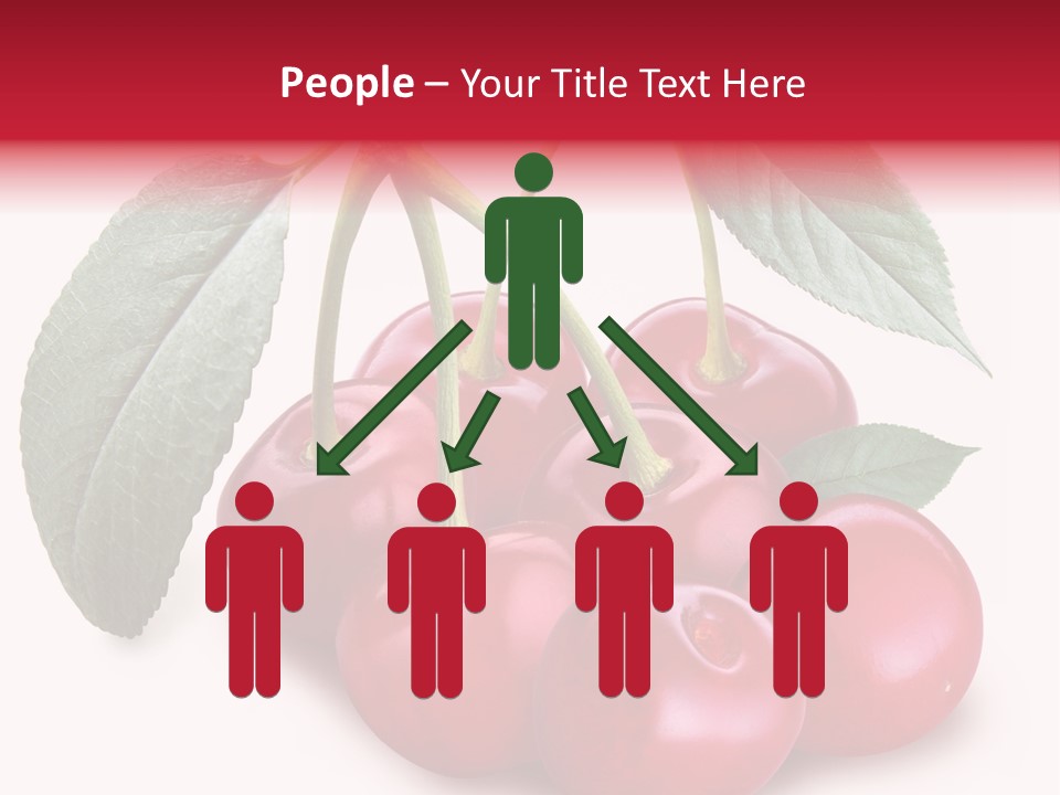 Garden Berry Dessert PowerPoint Template