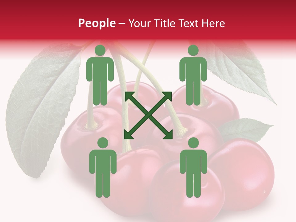 Garden Berry Dessert PowerPoint Template