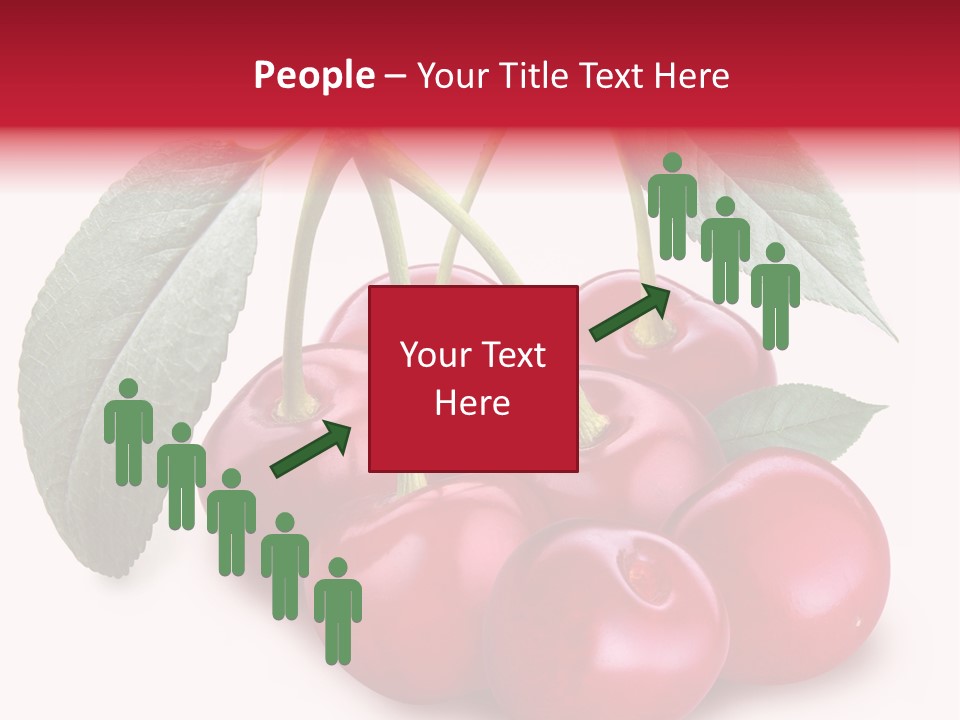 Garden Berry Dessert PowerPoint Template