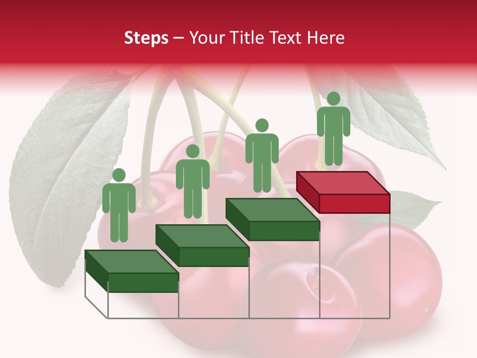 Garden Berry Dessert PowerPoint Template