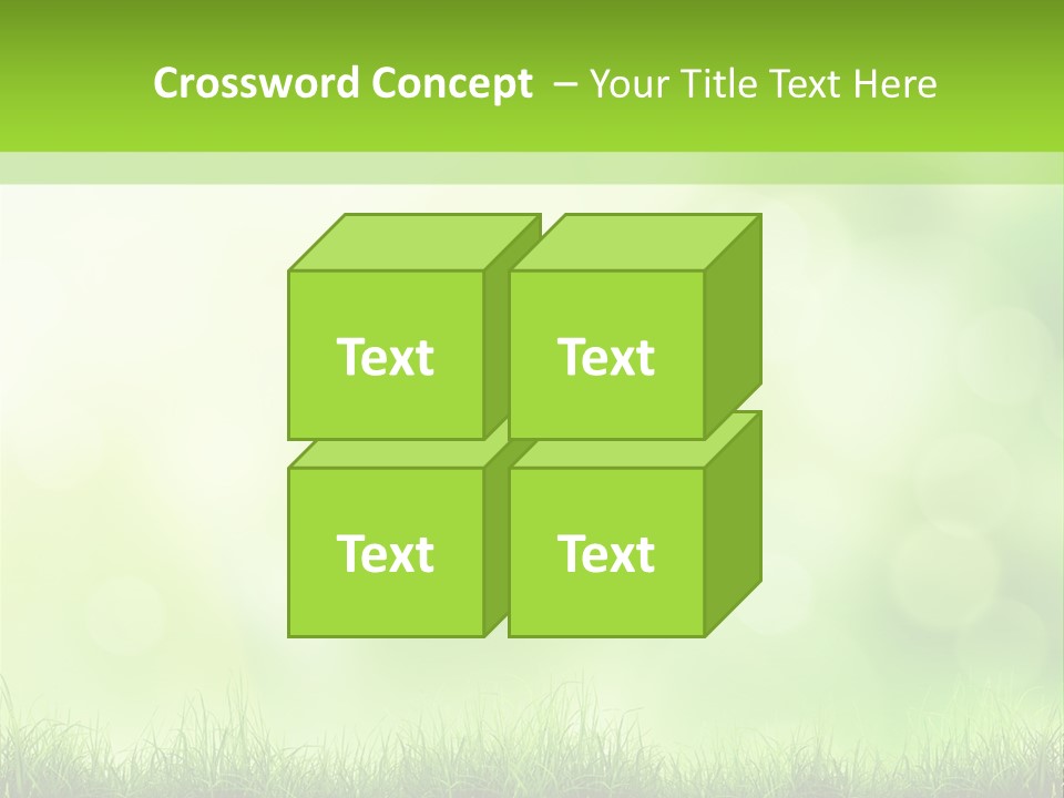Plain Spring Beautiful PowerPoint Template