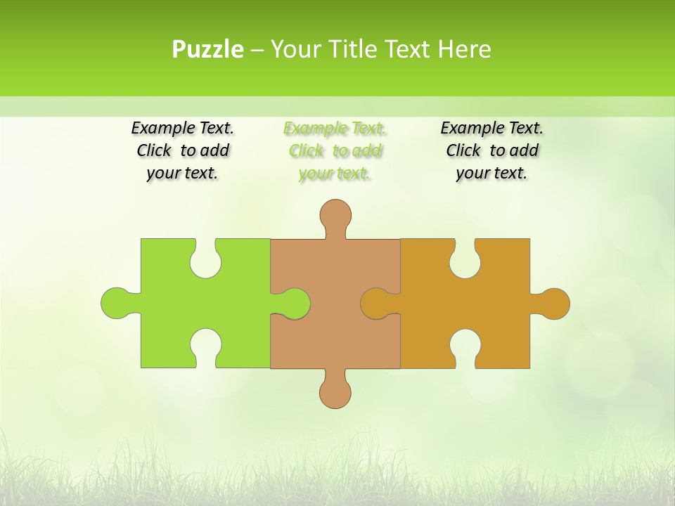 Plain Spring Beautiful PowerPoint Template