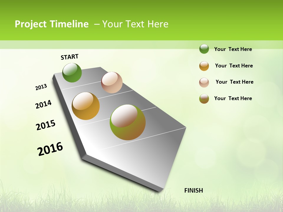 Plain Spring Beautiful PowerPoint Template
