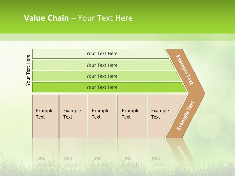 Plain Spring Beautiful PowerPoint Template