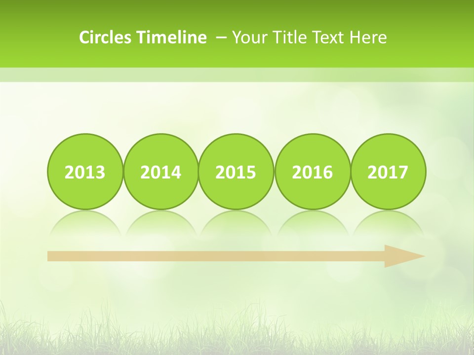 Plain Spring Beautiful PowerPoint Template