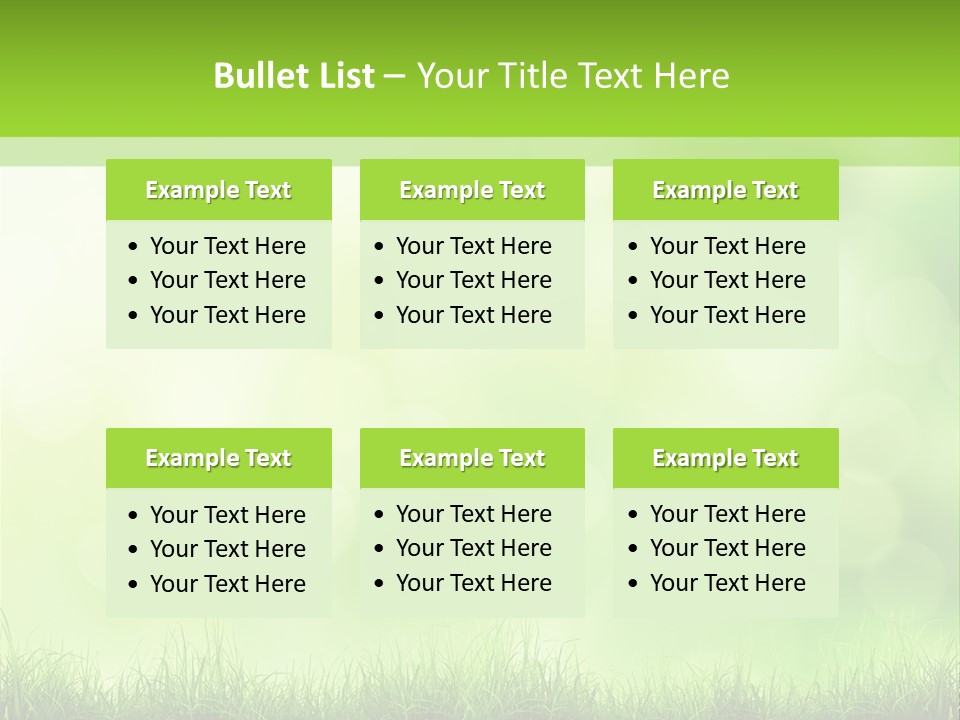 Plain Spring Beautiful PowerPoint Template