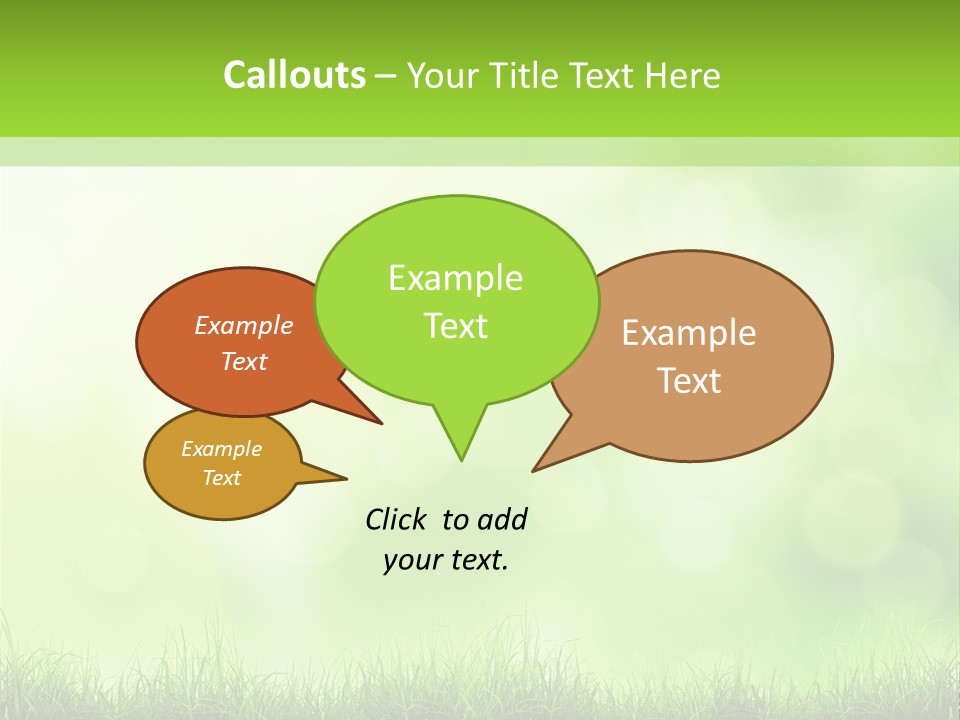 Plain Spring Beautiful PowerPoint Template