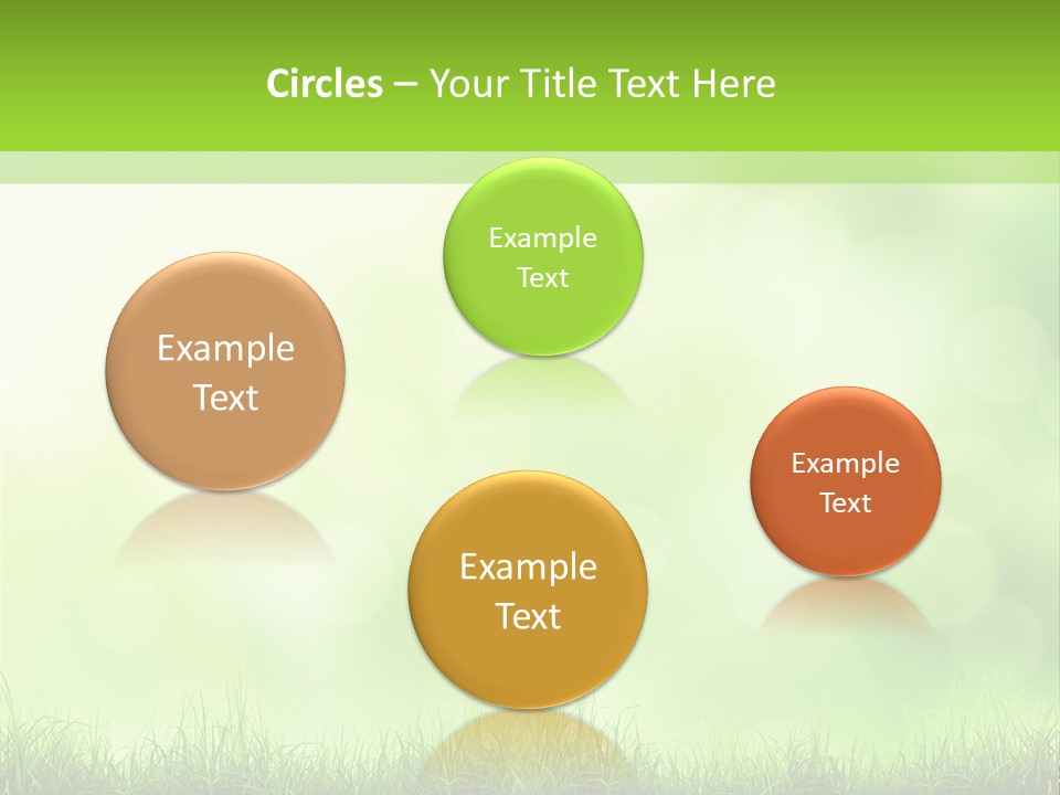 Plain Spring Beautiful PowerPoint Template