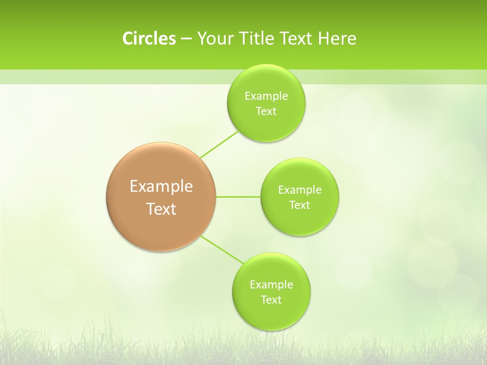 Plain Spring Beautiful PowerPoint Template