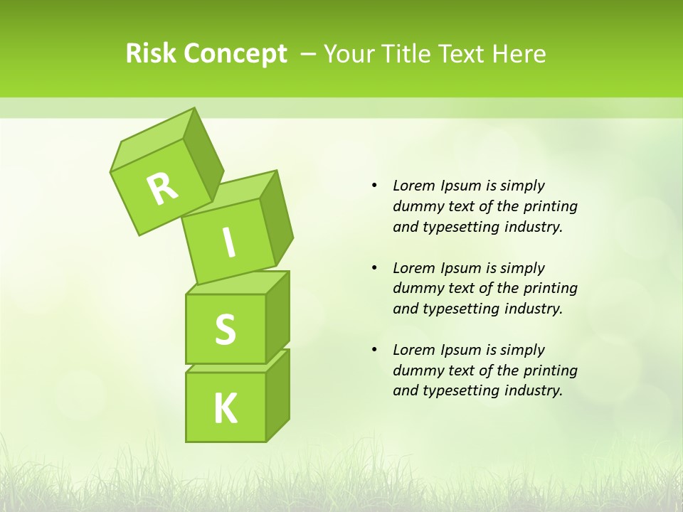 Plain Spring Beautiful PowerPoint Template