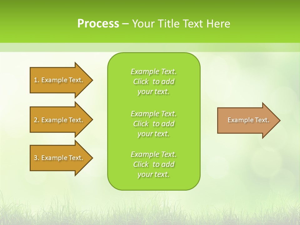 Plain Spring Beautiful PowerPoint Template