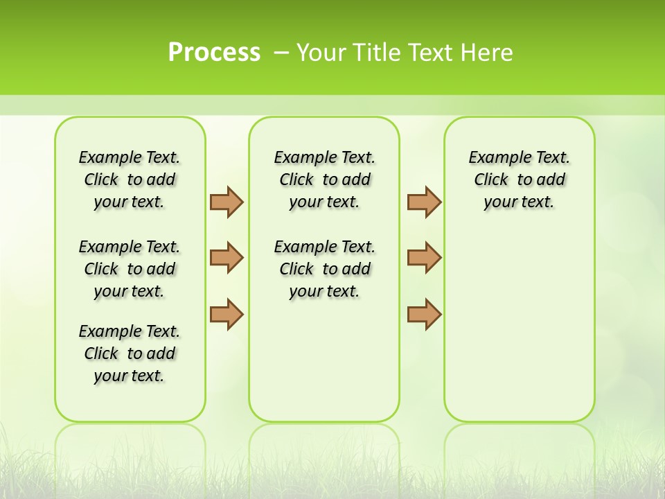 Plain Spring Beautiful PowerPoint Template