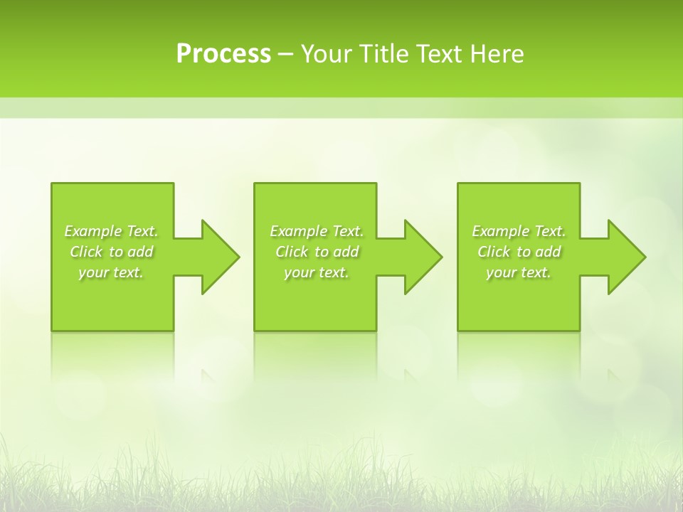 Plain Spring Beautiful PowerPoint Template