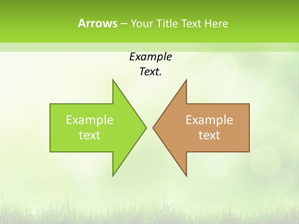 Plain Spring Beautiful PowerPoint Template