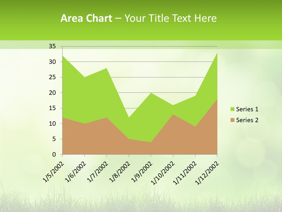 Plain Spring Beautiful PowerPoint Template