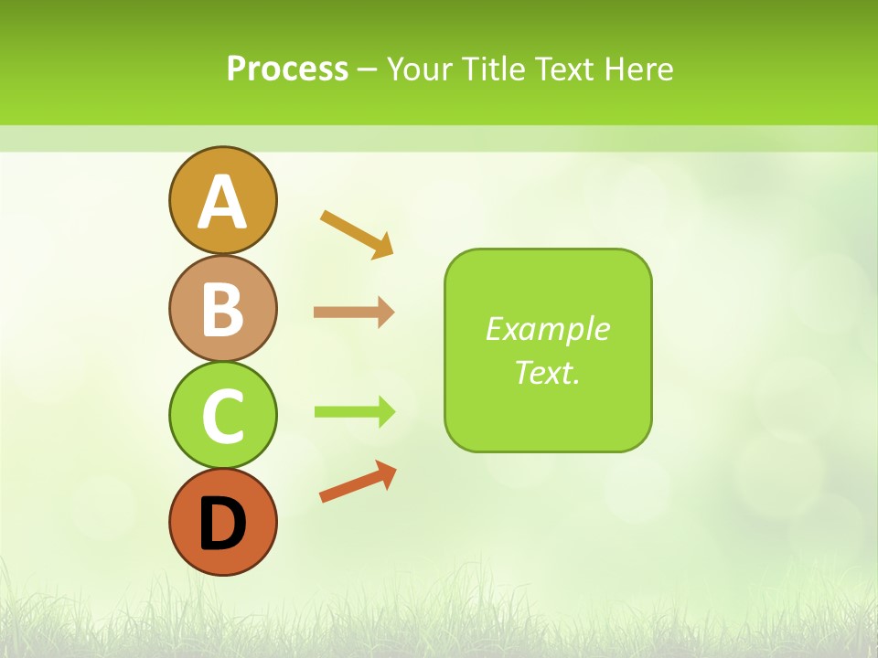 Plain Spring Beautiful PowerPoint Template