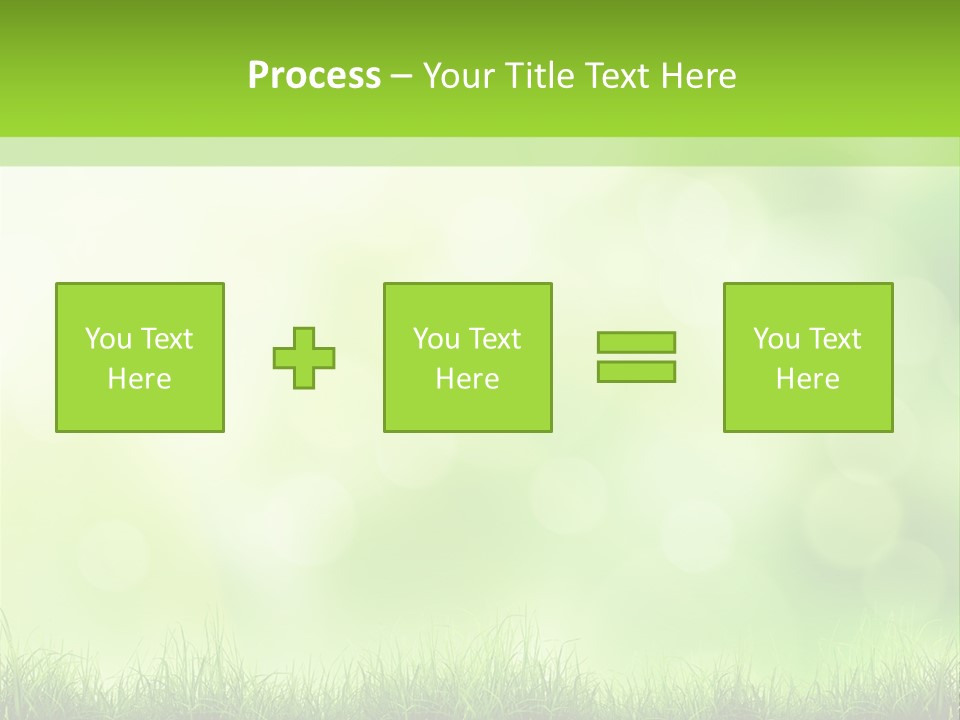 Plain Spring Beautiful PowerPoint Template