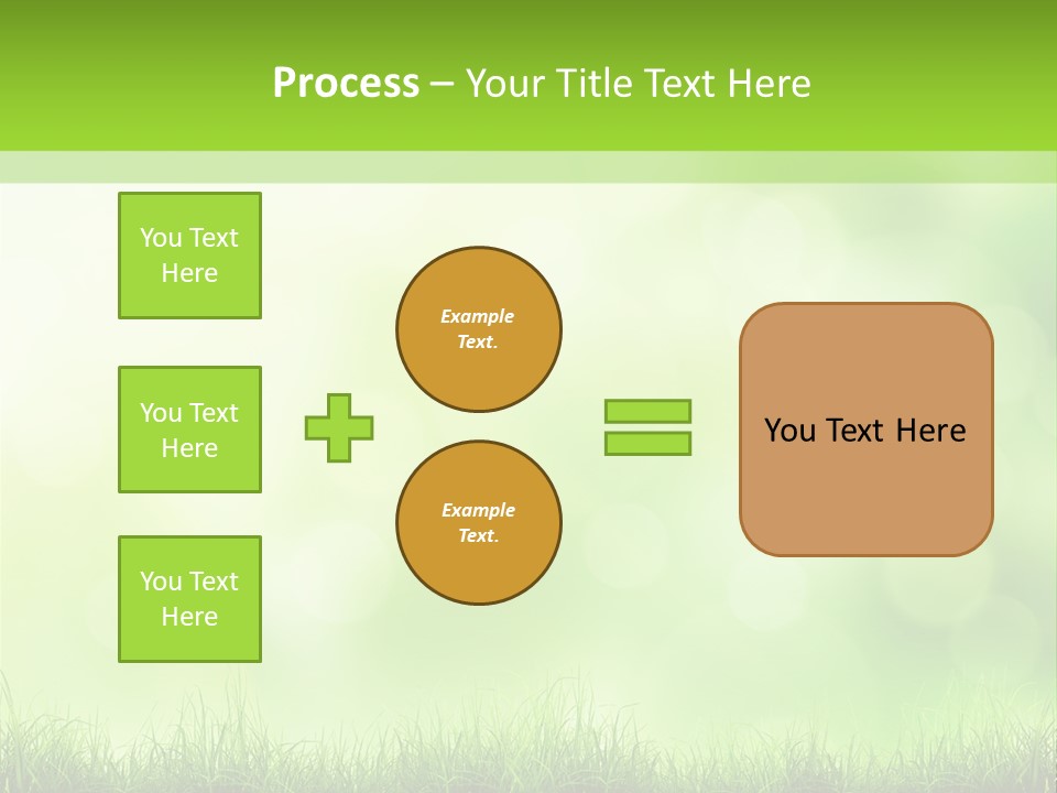 Plain Spring Beautiful PowerPoint Template