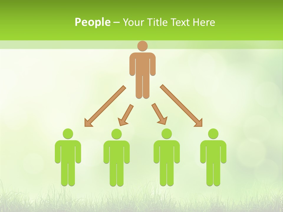 Plain Spring Beautiful PowerPoint Template