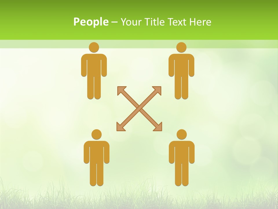 Plain Spring Beautiful PowerPoint Template