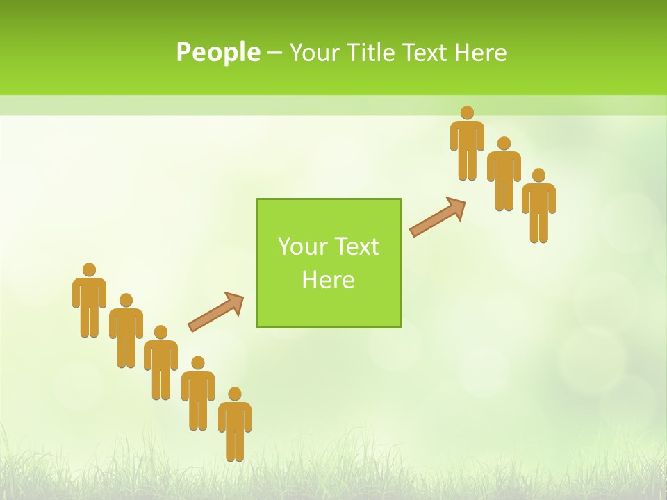 Plain Spring Beautiful PowerPoint Template