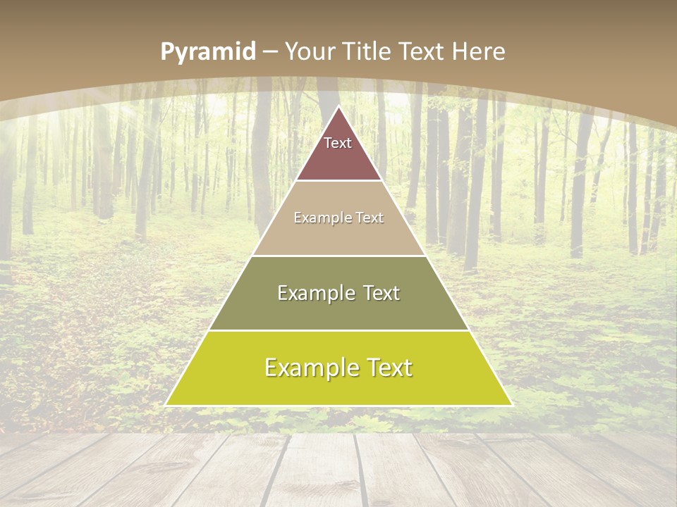 Table Colorful Light PowerPoint Template
