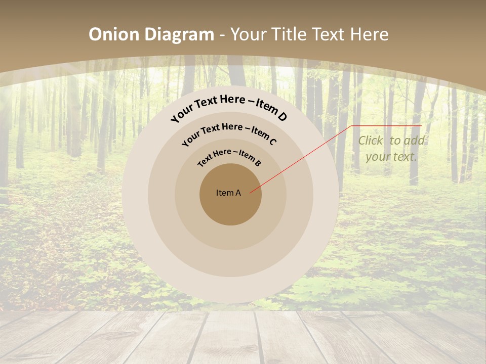 Table Colorful Light PowerPoint Template