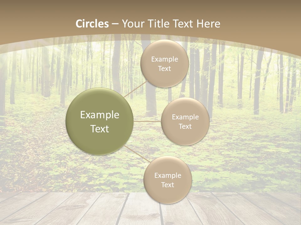 Table Colorful Light PowerPoint Template